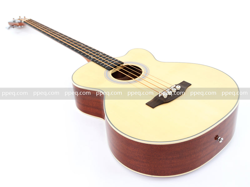 4-String, 42-Inch Acoustic Bass Guitar with Glossy Finish (BS-4N)