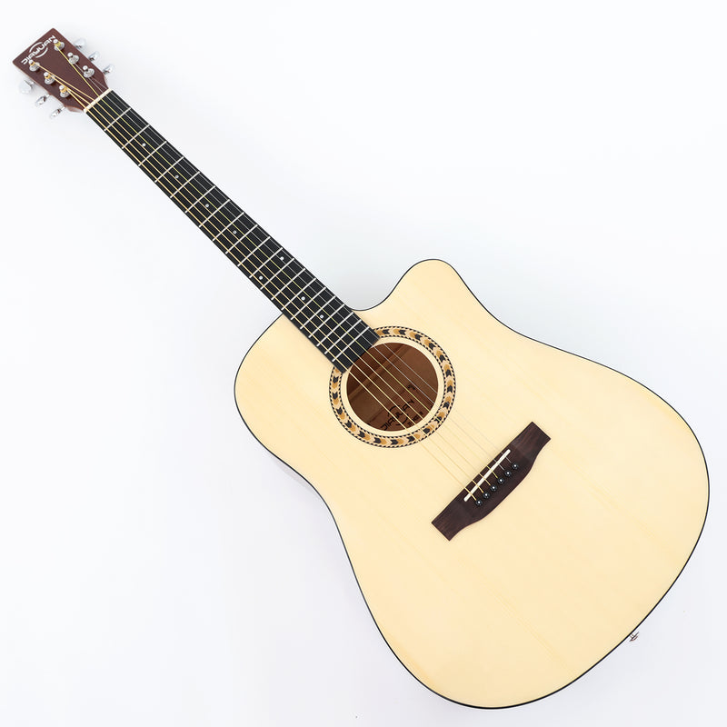 41-Inch Grade A Spruce Top Acoustic Guitar with Glossy Finish (JY-D4001-N)