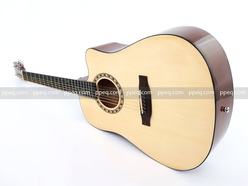 41-Inch Grade A Spruce Top Acoustic Guitar with Glossy Finish (JY-D4001-N)