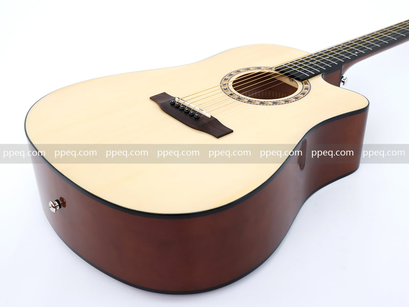 41-Inch Grade A Spruce Top Acoustic Guitar with Glossy Finish (JY-D4001-N)
