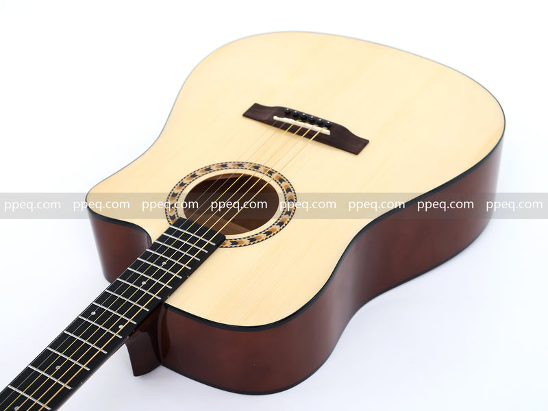 41-Inch Grade A Spruce Top Acoustic Guitar with Glossy Finish (JY-D4001-N)
