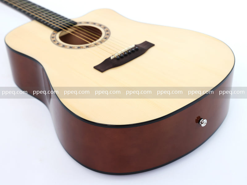 41-Inch Grade A Spruce Top Acoustic Guitar with Glossy Finish (JY-D4001-N)