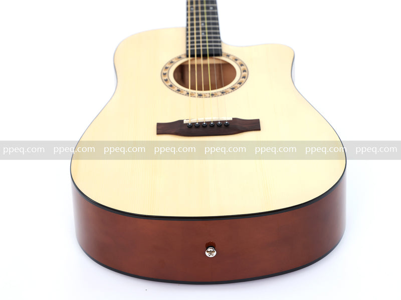 41-Inch Grade A Spruce Top Acoustic Guitar with Glossy Finish (JY-D4001-N)