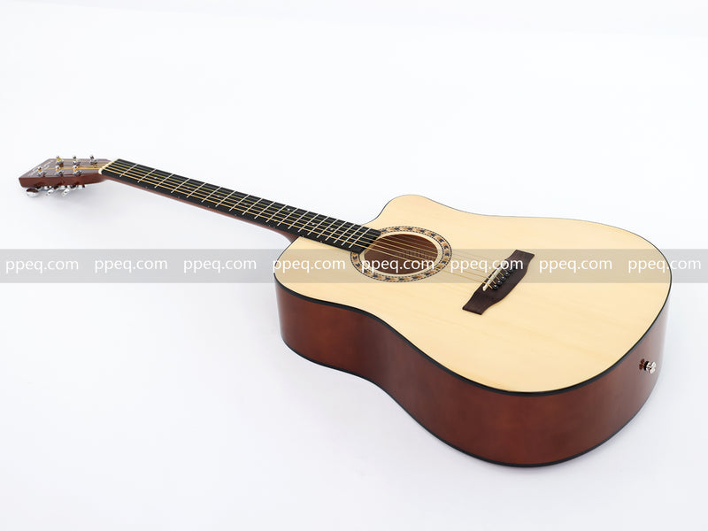 41-Inch Grade A Spruce Top Acoustic Guitar with Glossy Finish (JY-D4001-N)