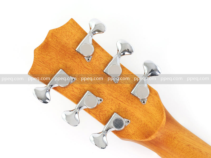 40-inch Tamo Ash Top Acoustic Guitar with Satin Finish (TY-010)