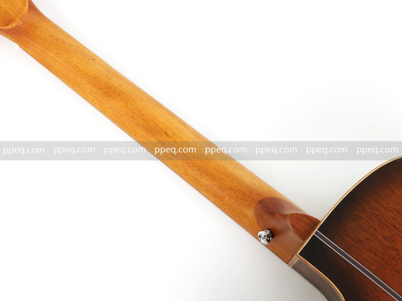 40-inch Tamo Ash Top Acoustic Guitar with Satin Finish (TY-010)