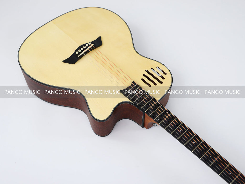 40 Inch Acoustic Guitar with Raindrop Sound Hole (LG-05S)