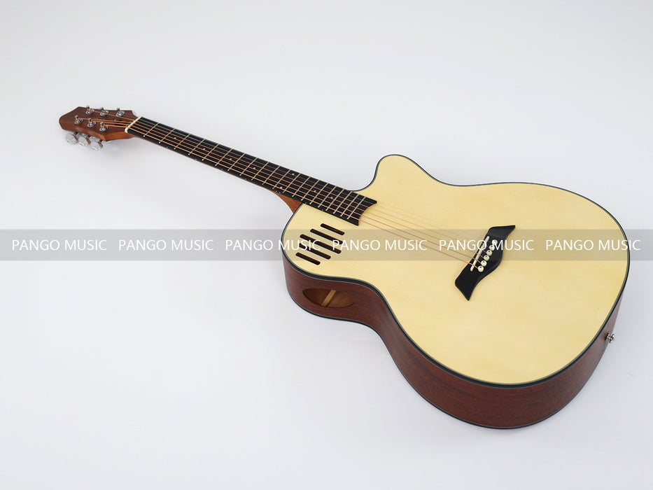 40 Inch Acoustic Guitar with Raindrop Sound Hole (LG-05S)