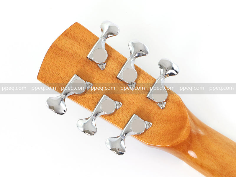 40 Inch Tamo Ash Body Acoustic Guitar with Gloss Finish (TY-015)