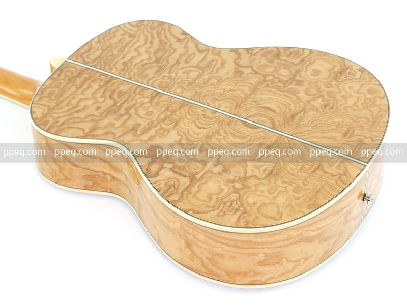 40 Inch Tamo Ash Body Acoustic Guitar with Gloss Finish (TY-015)