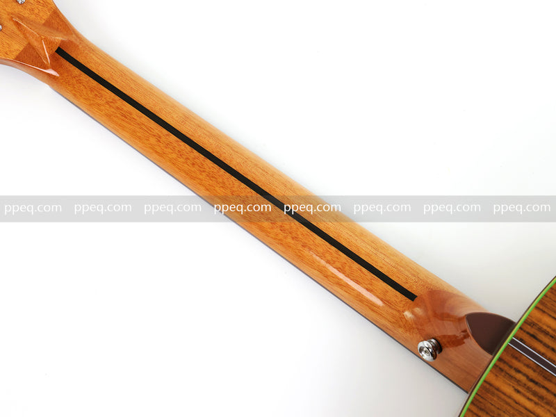 40 Inch Walnut Back & Sides Non-Cutaway Acoustic Guitar with Gloss Finish (TY-018)