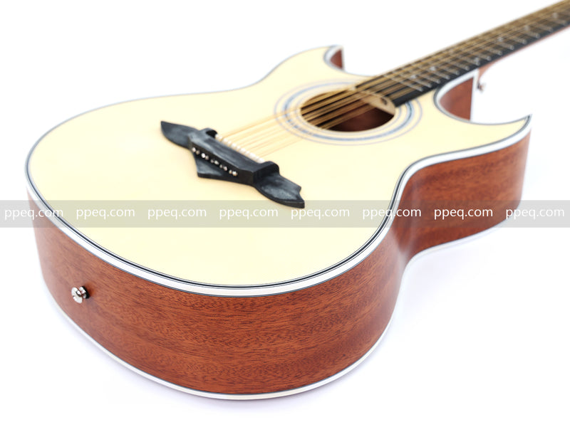 41-inch 10-String Double Cutaway Acoustic Guitar (JY-1010)