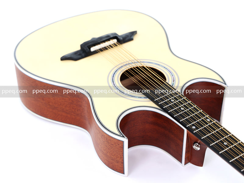 41-inch 10-String Double Cutaway Acoustic Guitar (JY-1010)