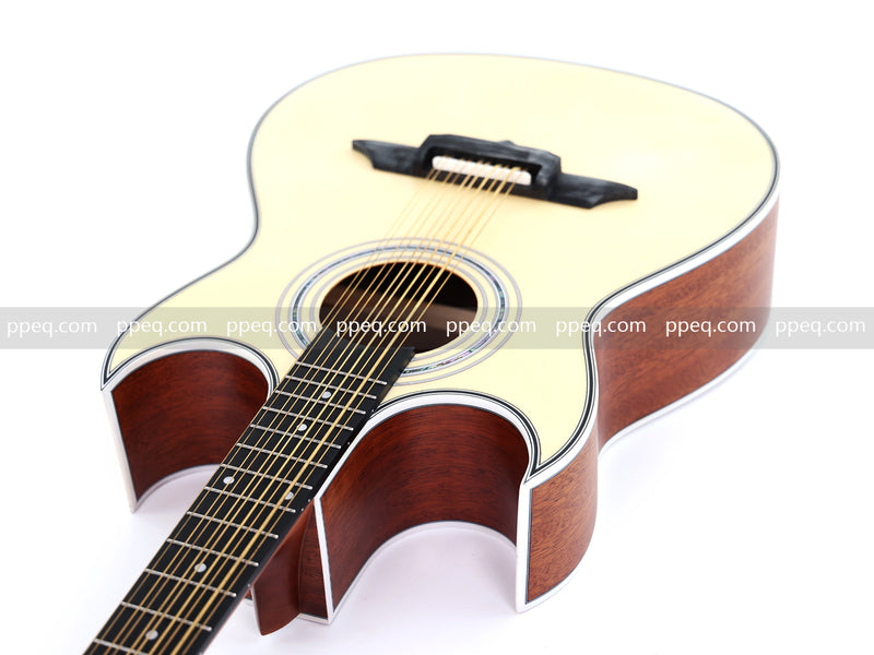 41-inch 10-String Double Cutaway Acoustic Guitar (JY-1010)