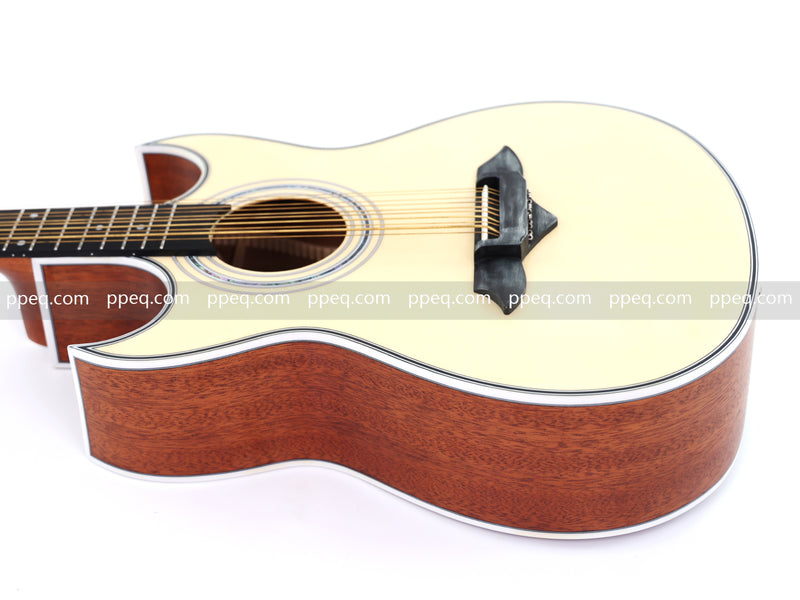 41-inch 10-String Double Cutaway Acoustic Guitar (JY-1010)