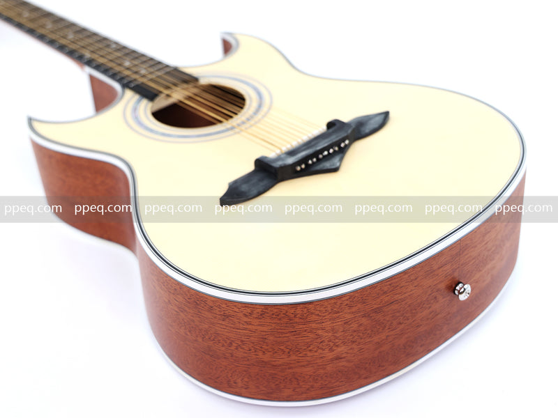 41-inch 10-String Double Cutaway Acoustic Guitar (JY-1010)