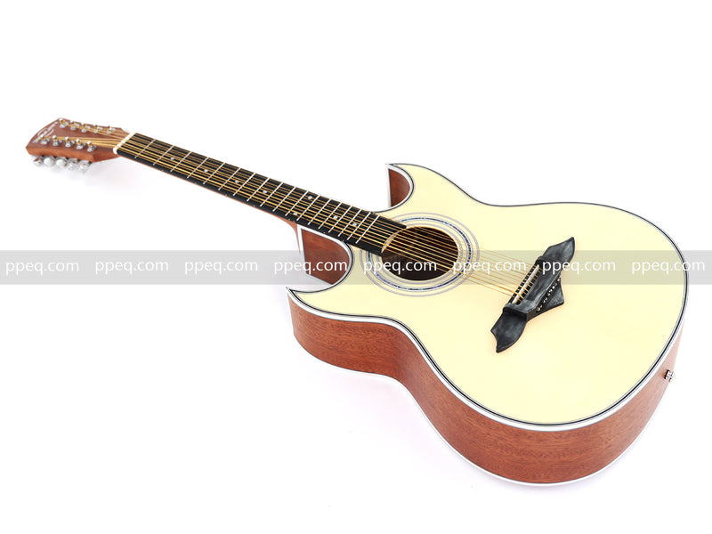 41-inch 10-String Double Cutaway Acoustic Guitar (JY-1010)