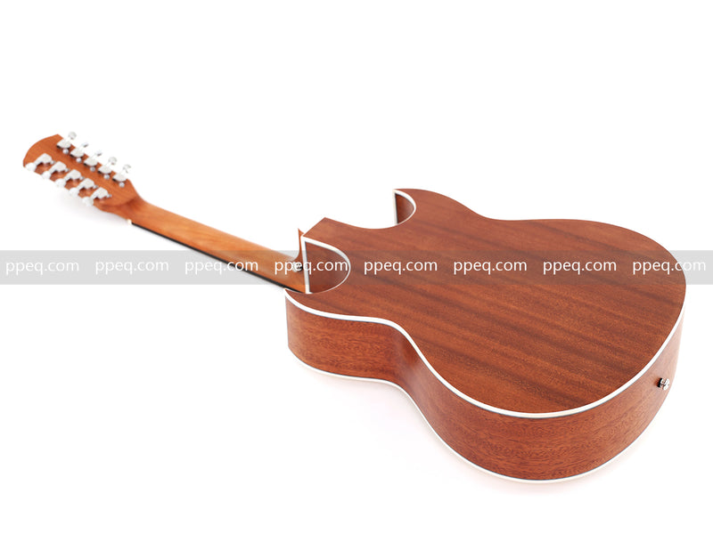 41-inch 10-String Double Cutaway Acoustic Guitar (JY-1010)