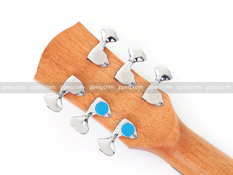 41-Inch All-HPL Maple Body, Unfinished Black Acoustic Guitar (JY-HPL-BK)