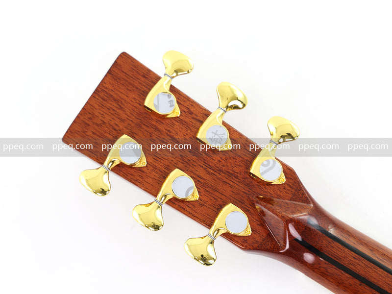 41-Inch All-Solid Acoustic Guitar with Gloss Finish (JY-880)