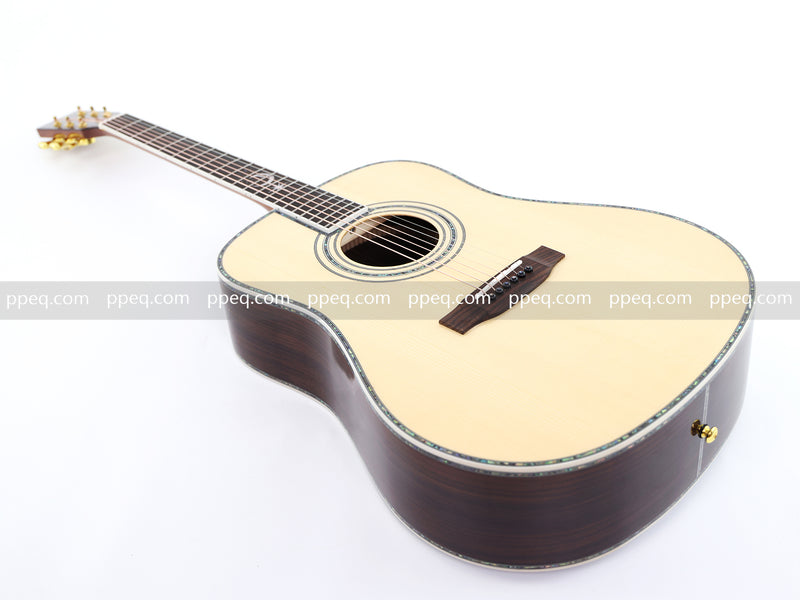 41-inch All-Solid Acoustic Guitar with Gloss Finish (JY-D88S)
