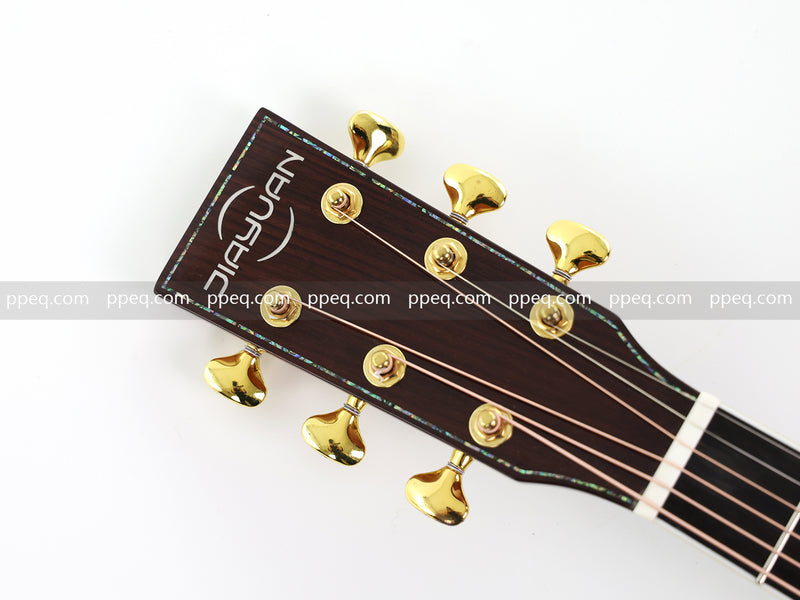 41-inch All-Solid Acoustic Guitar with Gloss Finish (JY-D88S)