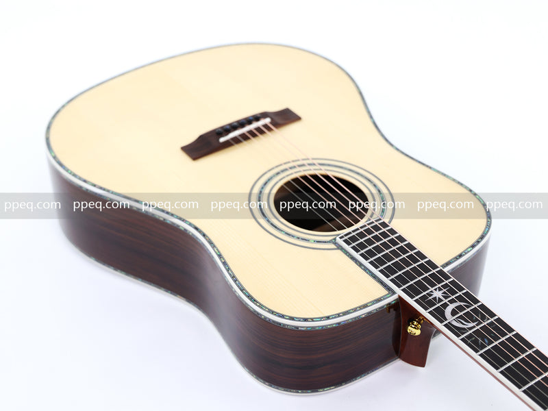 41-inch All-Solid Acoustic Guitar with Gloss Finish (JY-D88S)