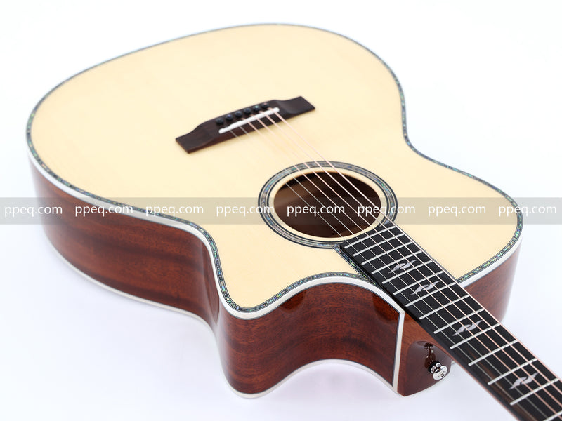 41-Inch All-Solid Acoustic Guitar with Gloss Finish (JY-GA66S)