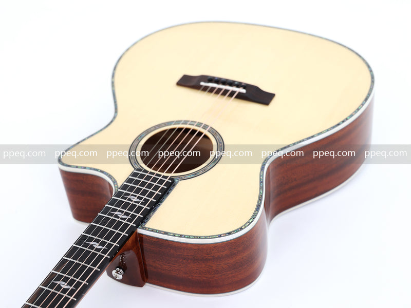 41-Inch All-Solid Acoustic Guitar with Gloss Finish (JY-GA66S)