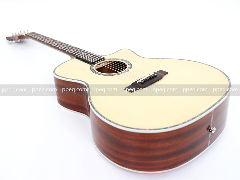 41-Inch All-Solid Acoustic Guitar with Gloss Finish (JY-GA66S)