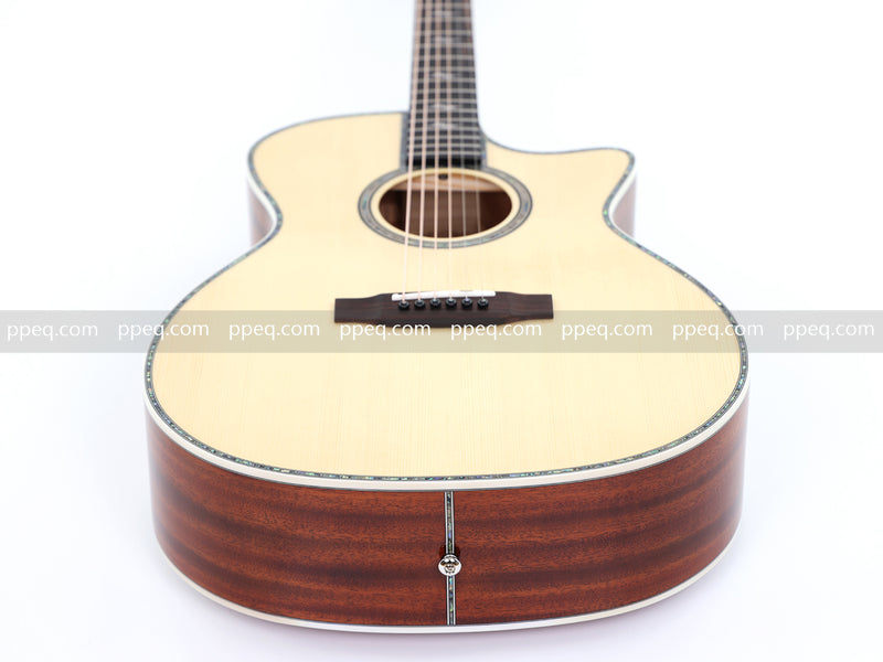 41-Inch All-Solid Acoustic Guitar with Gloss Finish (JY-GA66S)