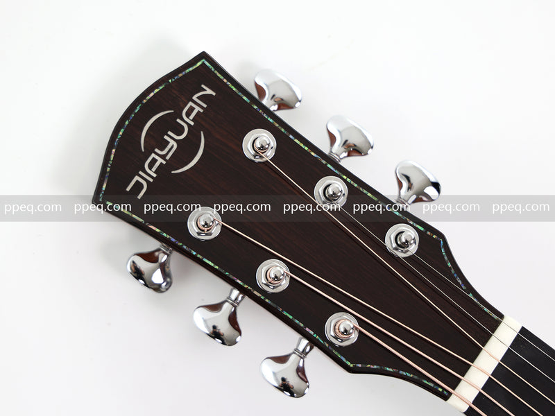 41-Inch All-Solid Acoustic Guitar with Gloss Finish (JY-GA66S)