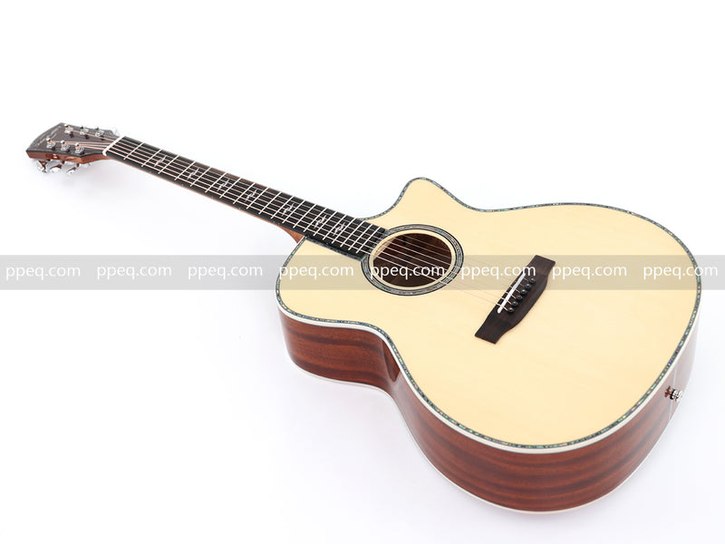 41-Inch All-Solid Acoustic Guitar with Gloss Finish (JY-GA66S)