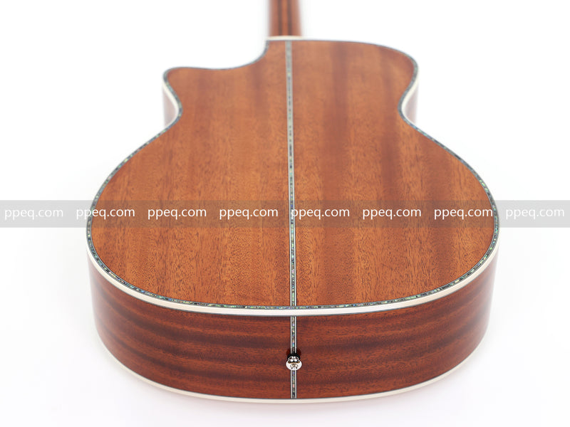 41-Inch All-Solid Acoustic Guitar with Gloss Finish (JY-GA66S)