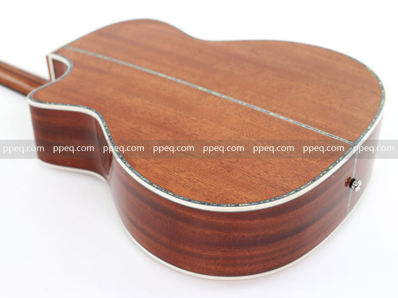 41-Inch All-Solid Acoustic Guitar with Gloss Finish (JY-GA66S)