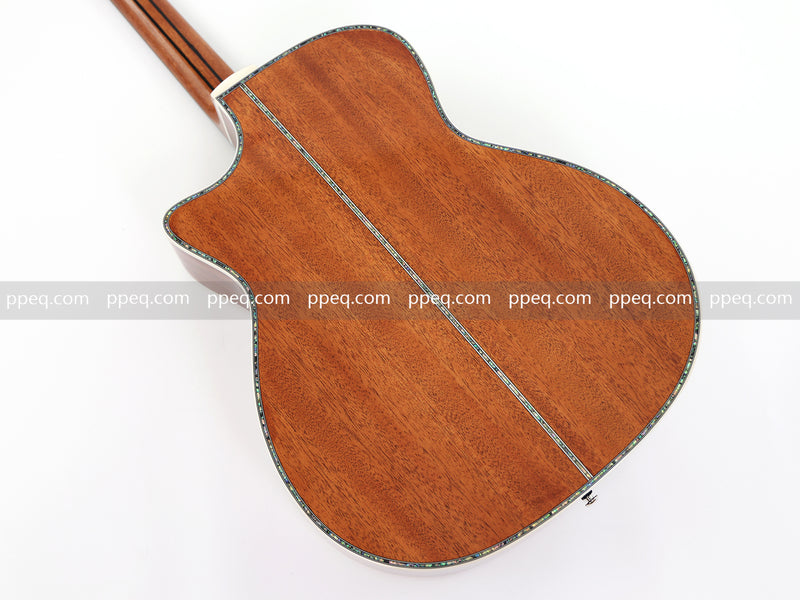 41-Inch All-Solid Acoustic Guitar with Gloss Finish (JY-GA66S)