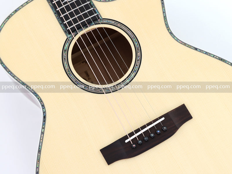 41-Inch All-Solid Acoustic Guitar with Gloss Finish (JY-GA66S)