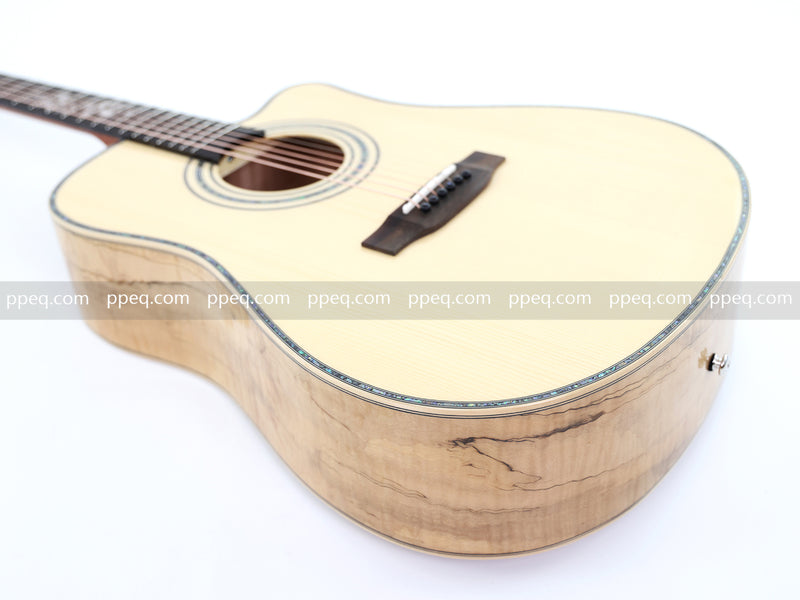 41-Inch Solid Spruce Top Acoustic Guitar with Gloss Finish (JY-450)