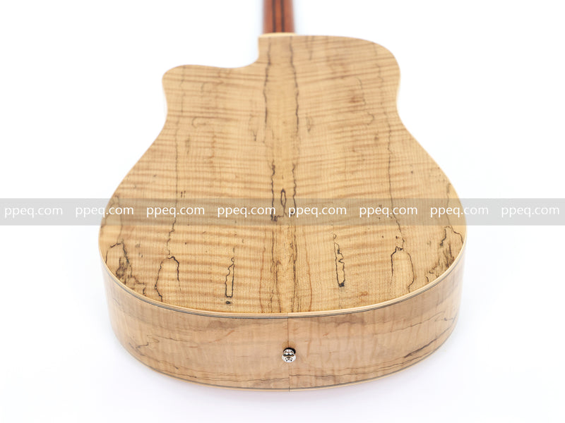 41-Inch Solid Spruce Top Acoustic Guitar with Gloss Finish (JY-450)