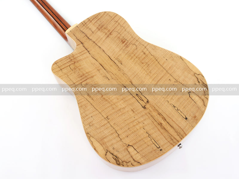 41-Inch Solid Spruce Top Acoustic Guitar with Gloss Finish (JY-450)