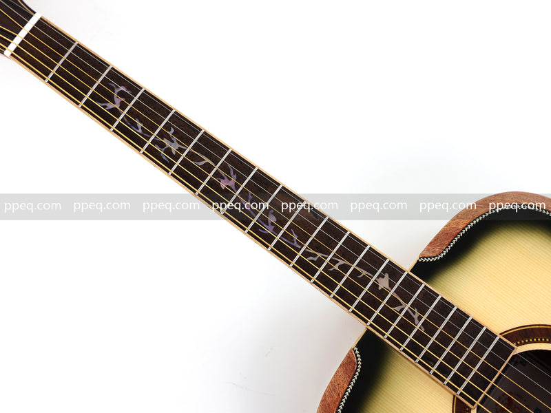 41-inch Acoustic Guitar with Gloss Finish (TY-001)