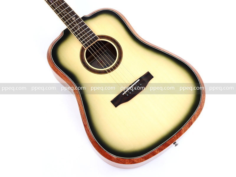 41-inch Acoustic Guitar with Gloss Finish (TY-001)