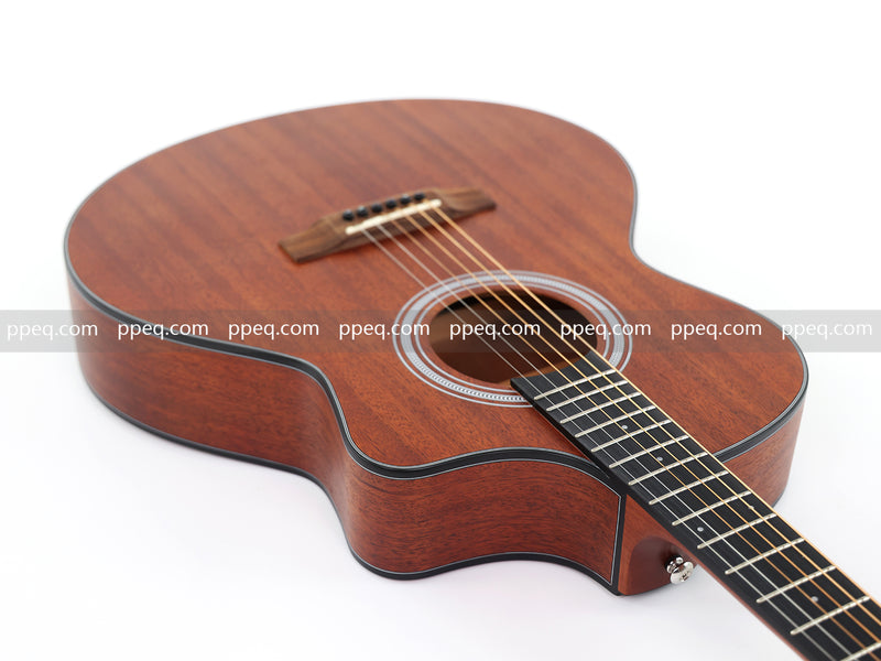 41-Inch All Mahogany Body Matte Finish Acoustic Guitar (JF-B1)