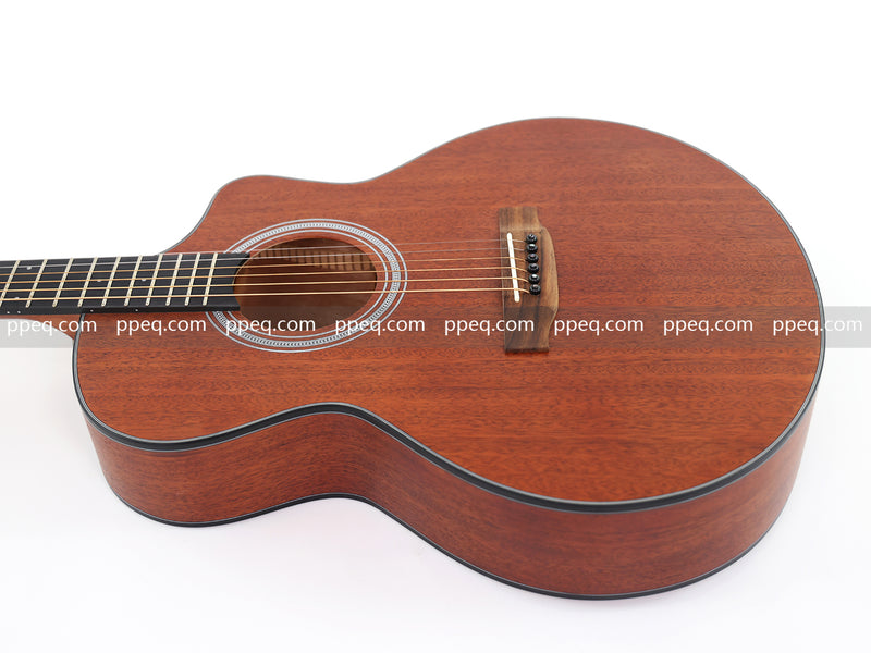 41-Inch All Mahogany Body Matte Finish Acoustic Guitar (JF-B1)