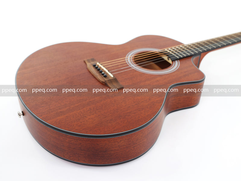 41-Inch All Mahogany Body Matte Finish Acoustic Guitar (JF-B1)