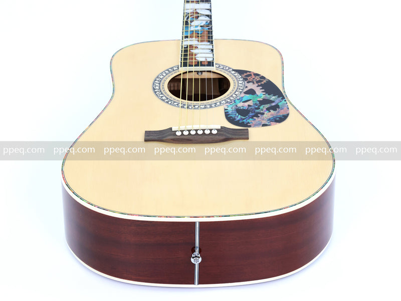 41-inch Dreadnought Non-Cutaway Solid Spruce Top Acoustic Guitar (MXY-368, Limited Edition)
