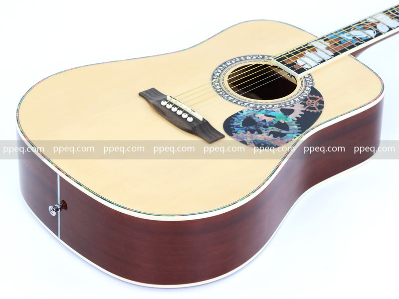 41-inch Dreadnought Non-Cutaway Solid Spruce Top Acoustic Guitar (MXY-368, Limited Edition)