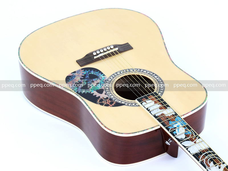 41-inch Dreadnought Non-Cutaway Solid Spruce Top Acoustic Guitar (MXY-368, Limited Edition)