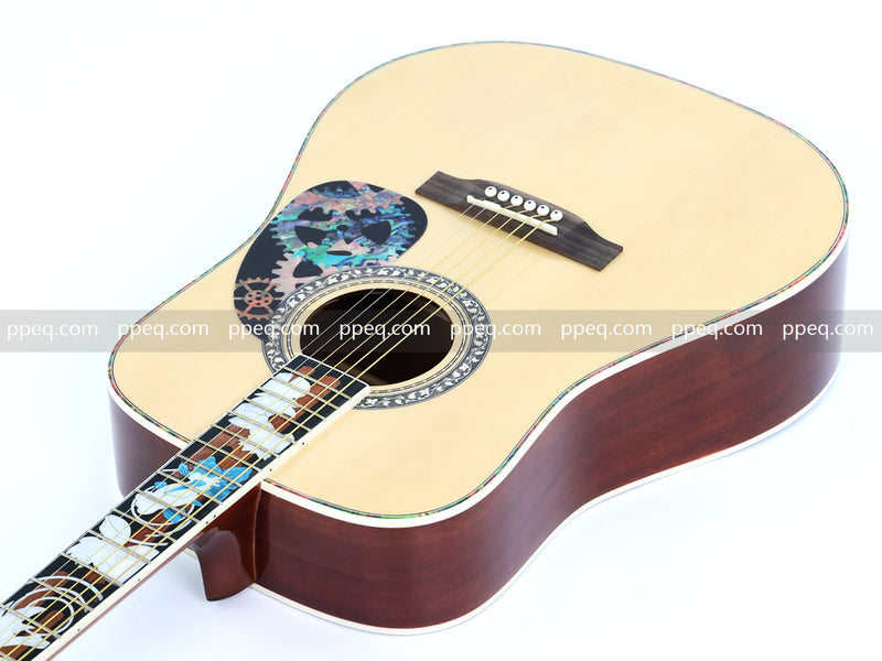 41-inch Dreadnought Non-Cutaway Solid Spruce Top Acoustic Guitar (MXY-368, Limited Edition)