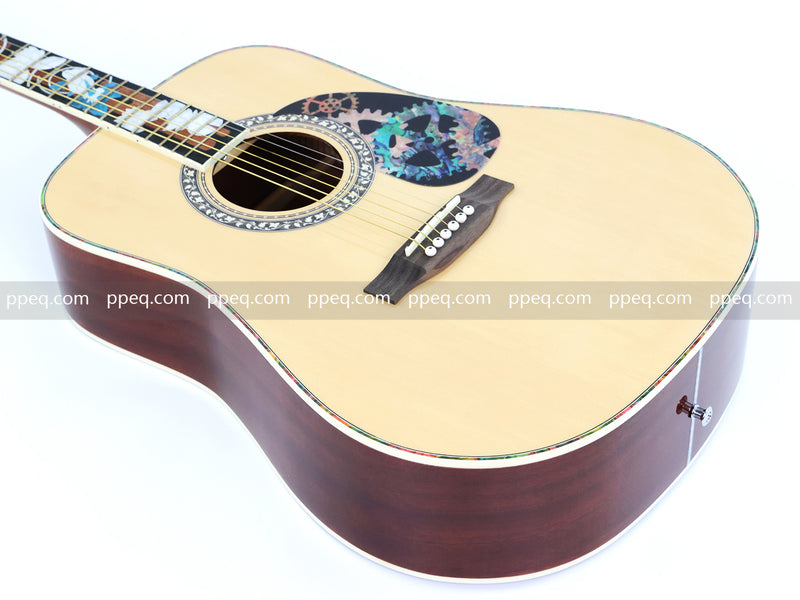 41-inch Dreadnought Non-Cutaway Solid Spruce Top Acoustic Guitar (MXY-368, Limited Edition)
